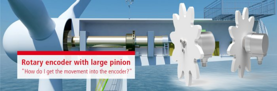 旋转编码器与大齿轮的应用